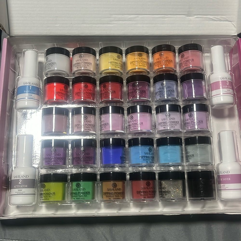 Saviland dip power nail kit